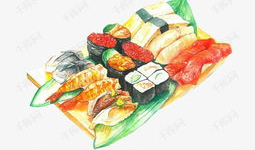 寿司漫画,味蕾之旅，穿越美食的奇幻世界